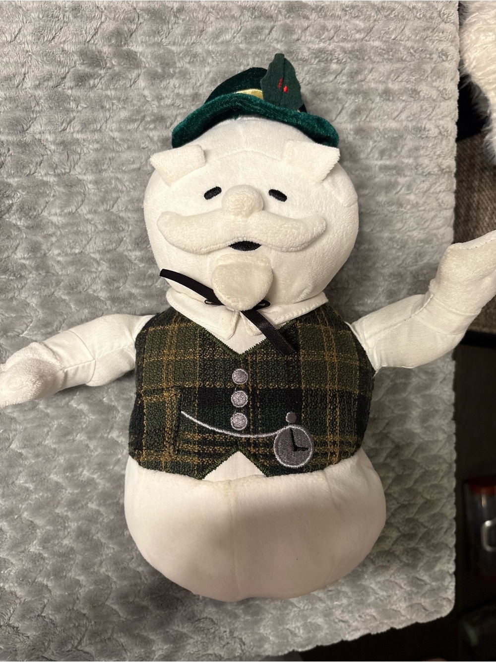 Sam the Snowman plush doll from the classic Christmas special Rudolph the Red-No